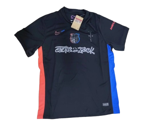 Barcelona X Travis Scott Тениска