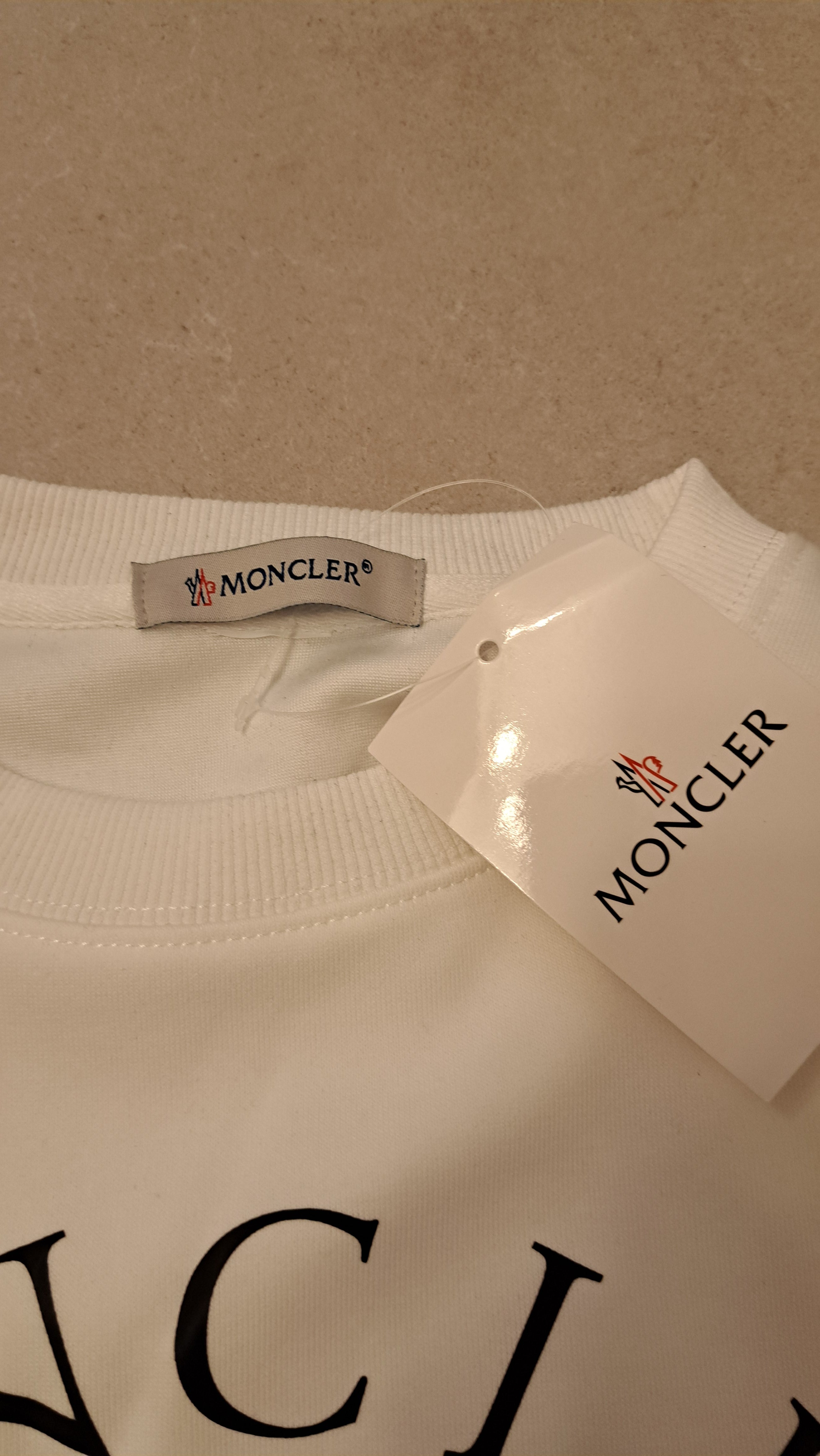 Бяла блуза MONCLER