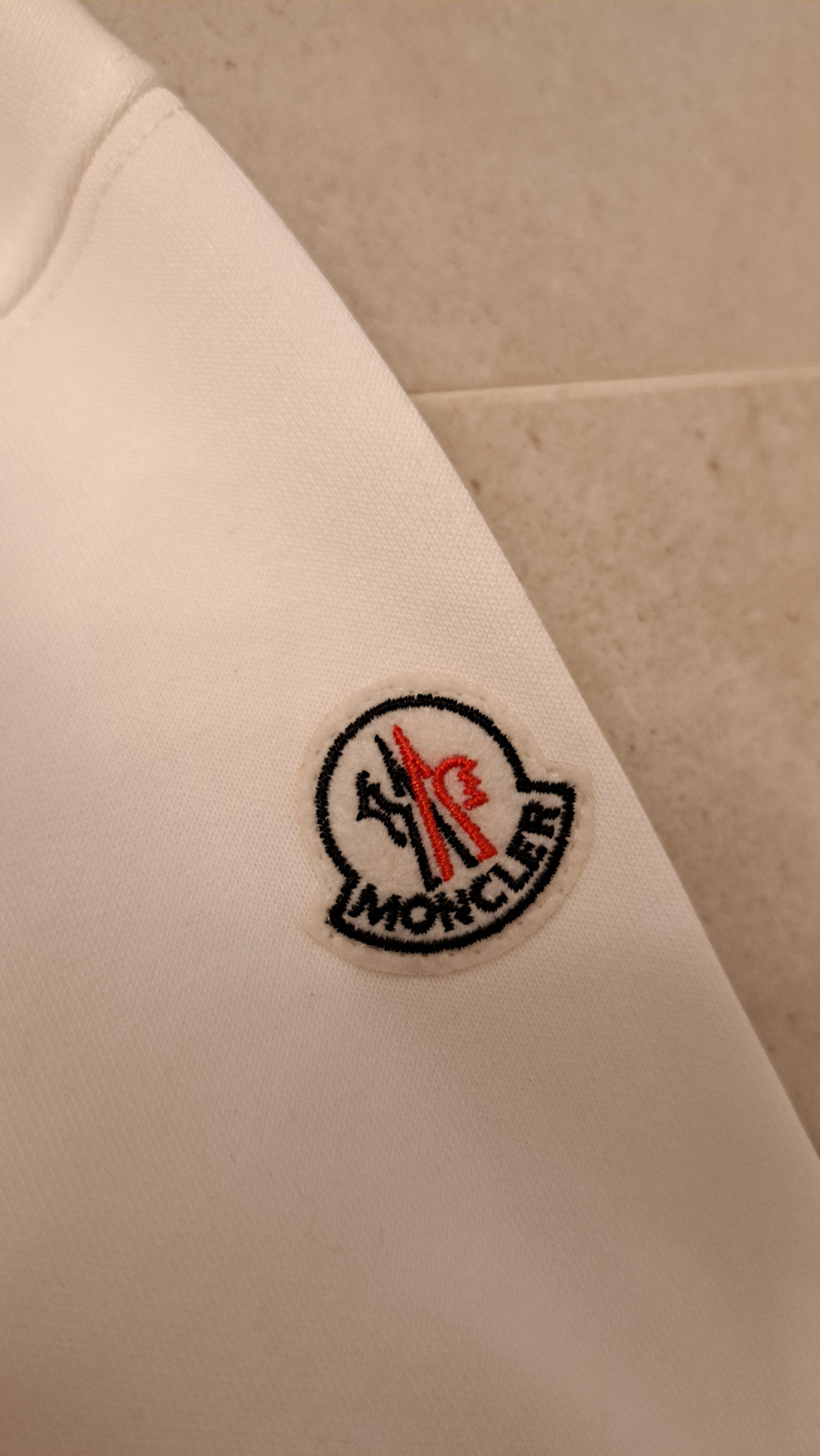 Бяла блуза MONCLER